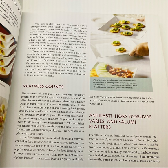 NWT The Culinary Institute of America Entertaining: Recipes. Hardcover 345 pages - Picture 6 of 7